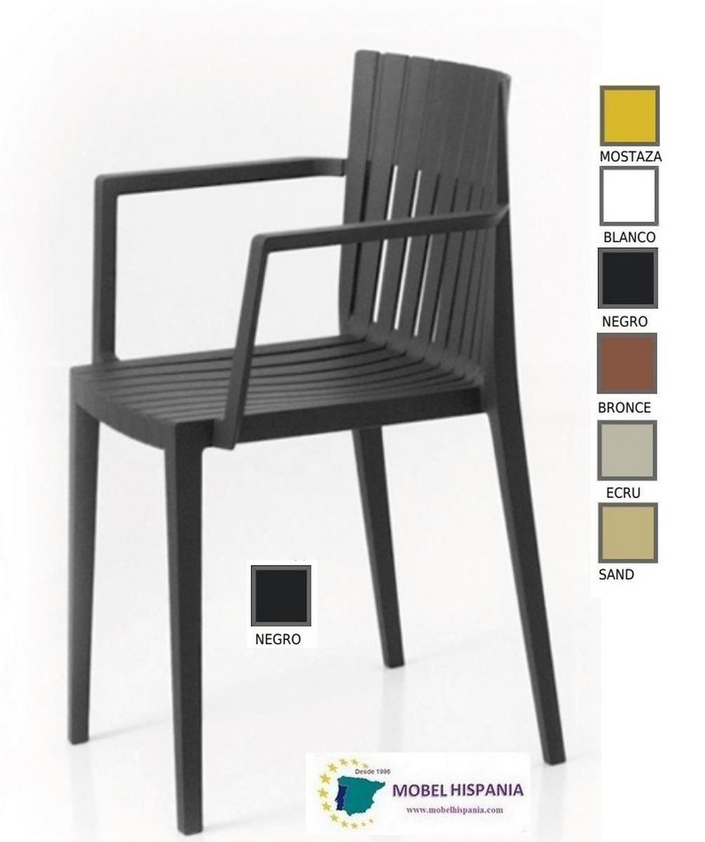 Spritz sillon polipropileno negro 1 01 2