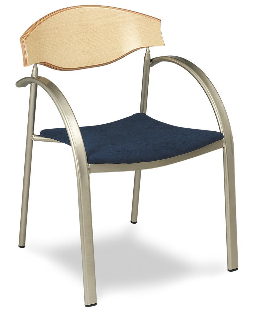 245 sillon metalico tapizado 2