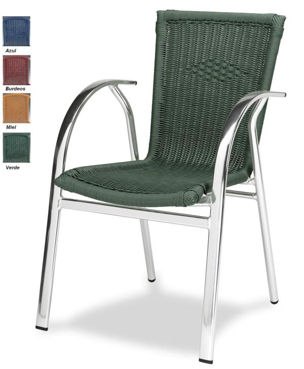 oval sillon aluminio medula negro mobel hispania 02 1