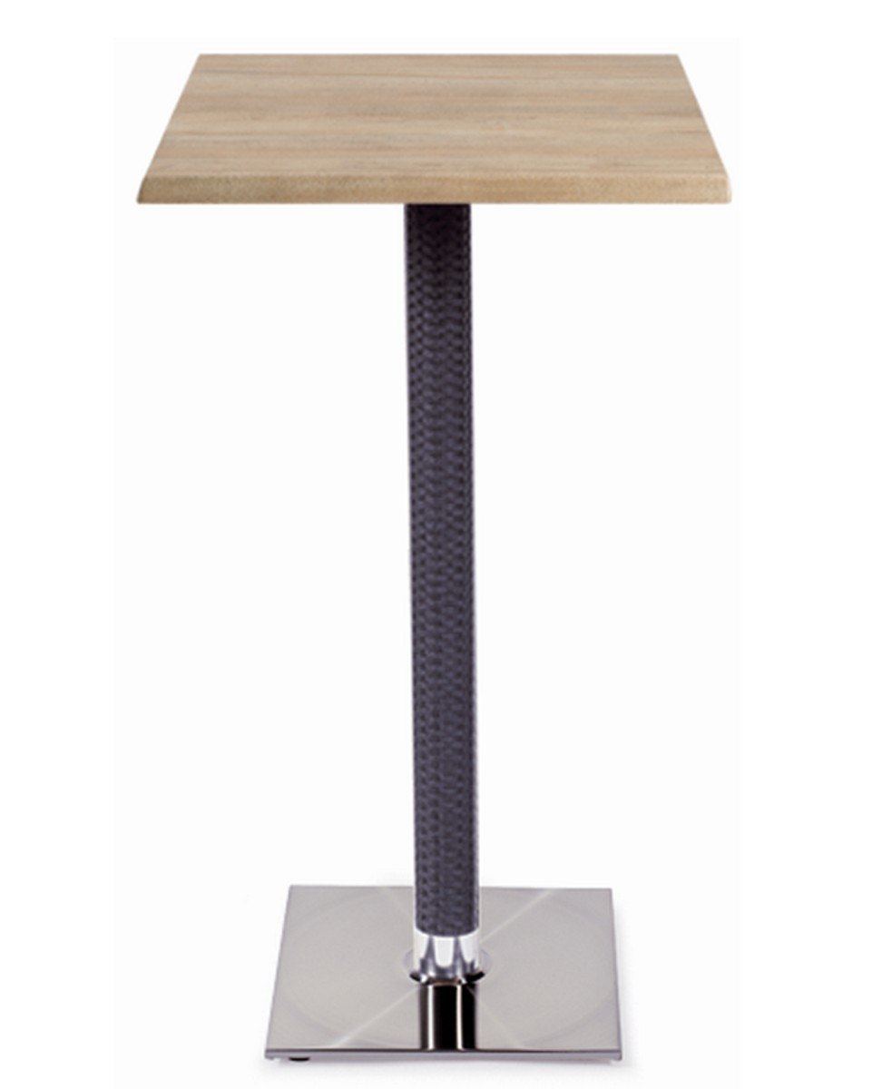 roma mesa alta columna medula rattan