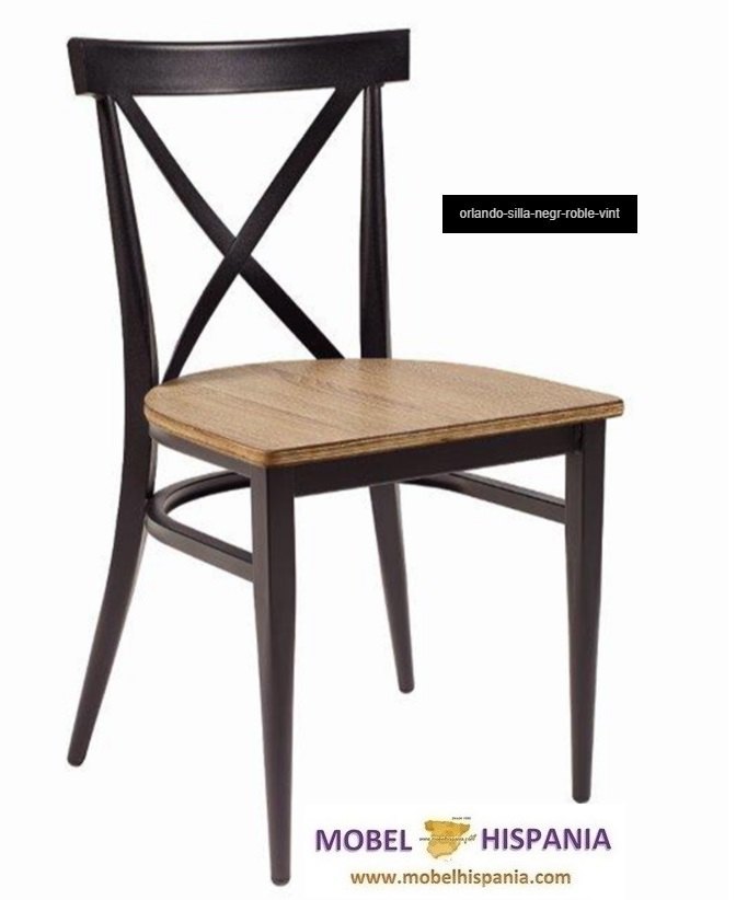 154 Silla Negro Laminado Ebony 03 1