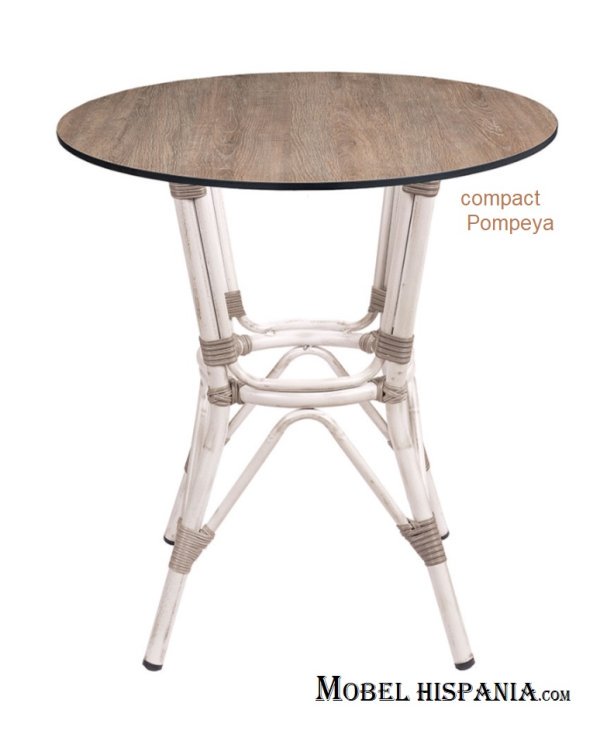 4525 Mesa aluminio blanco compact pompeya 1