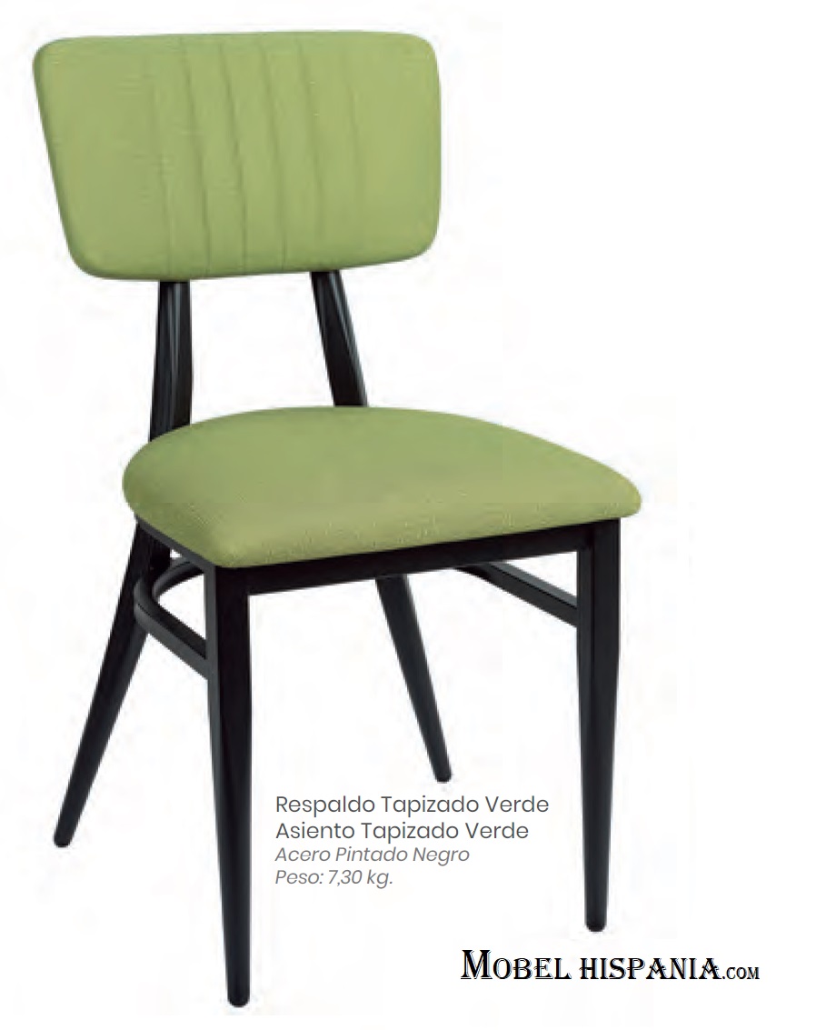 187 Silla metal tapizada indiana 10 1