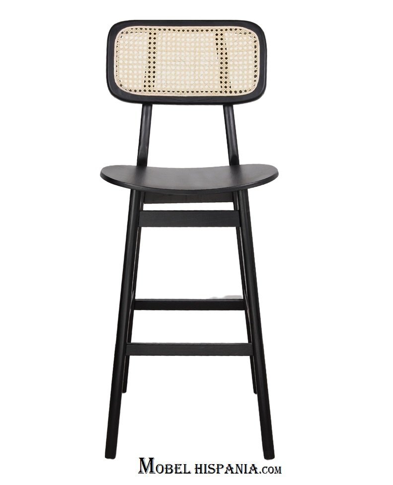 BRISBANE negro taburete 02