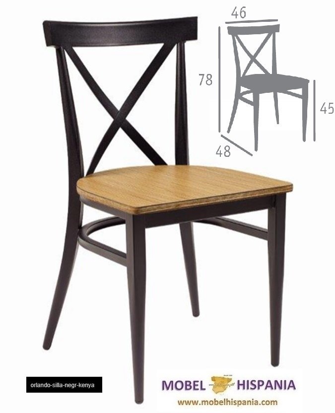 ORLANDO grafito asiento roble vintage 03 1