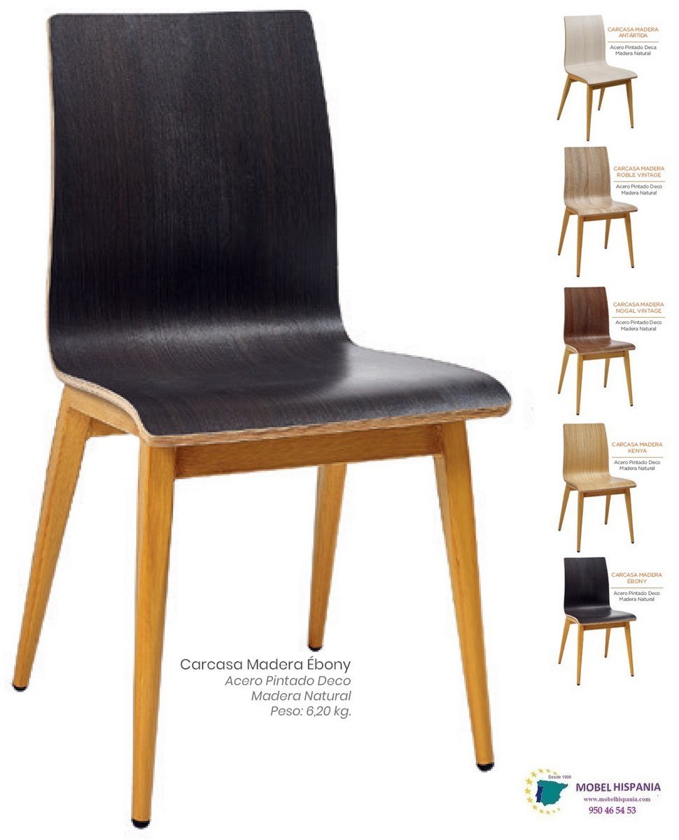 196 silla acero deco madera asiento antartida 02 1