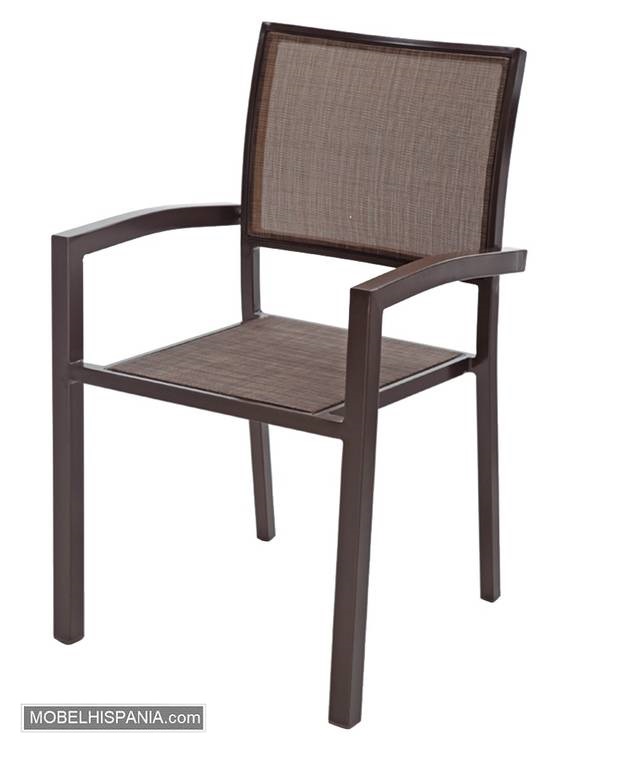 5224 sillon alu marro