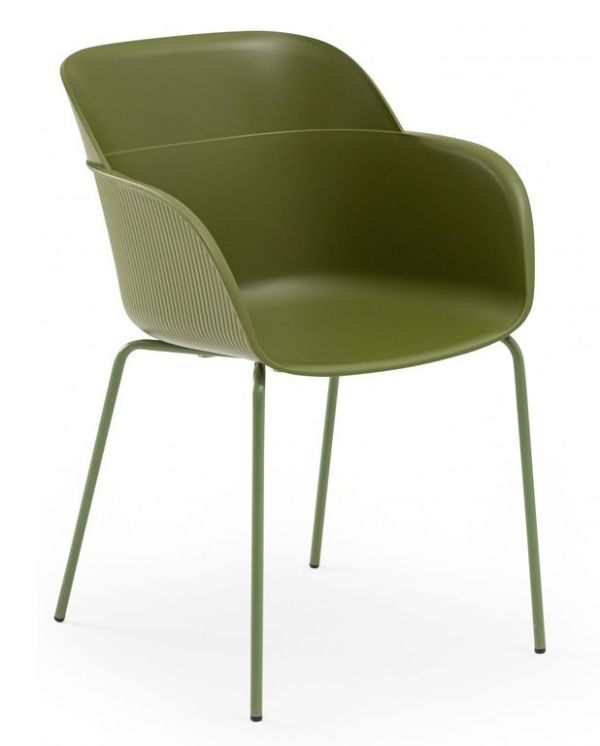 SHELL sillon pintado verde kaki 2 01 2