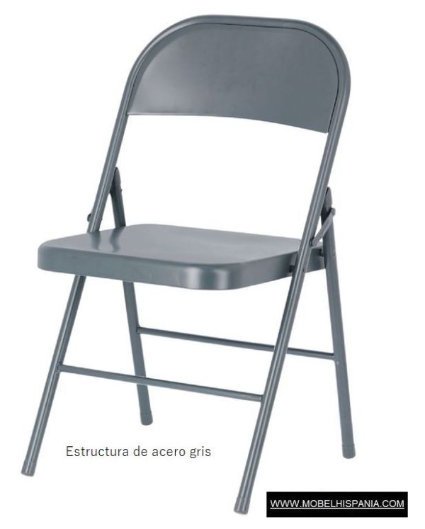 Aidana silla acero plegable amarillow 02 3