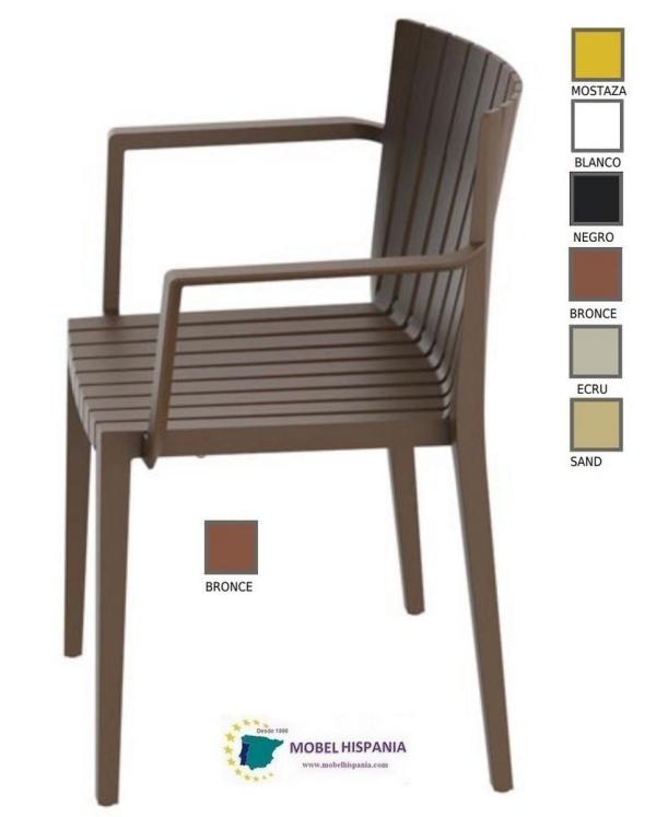 Spritz silla polipropileno ecru 1 17 2