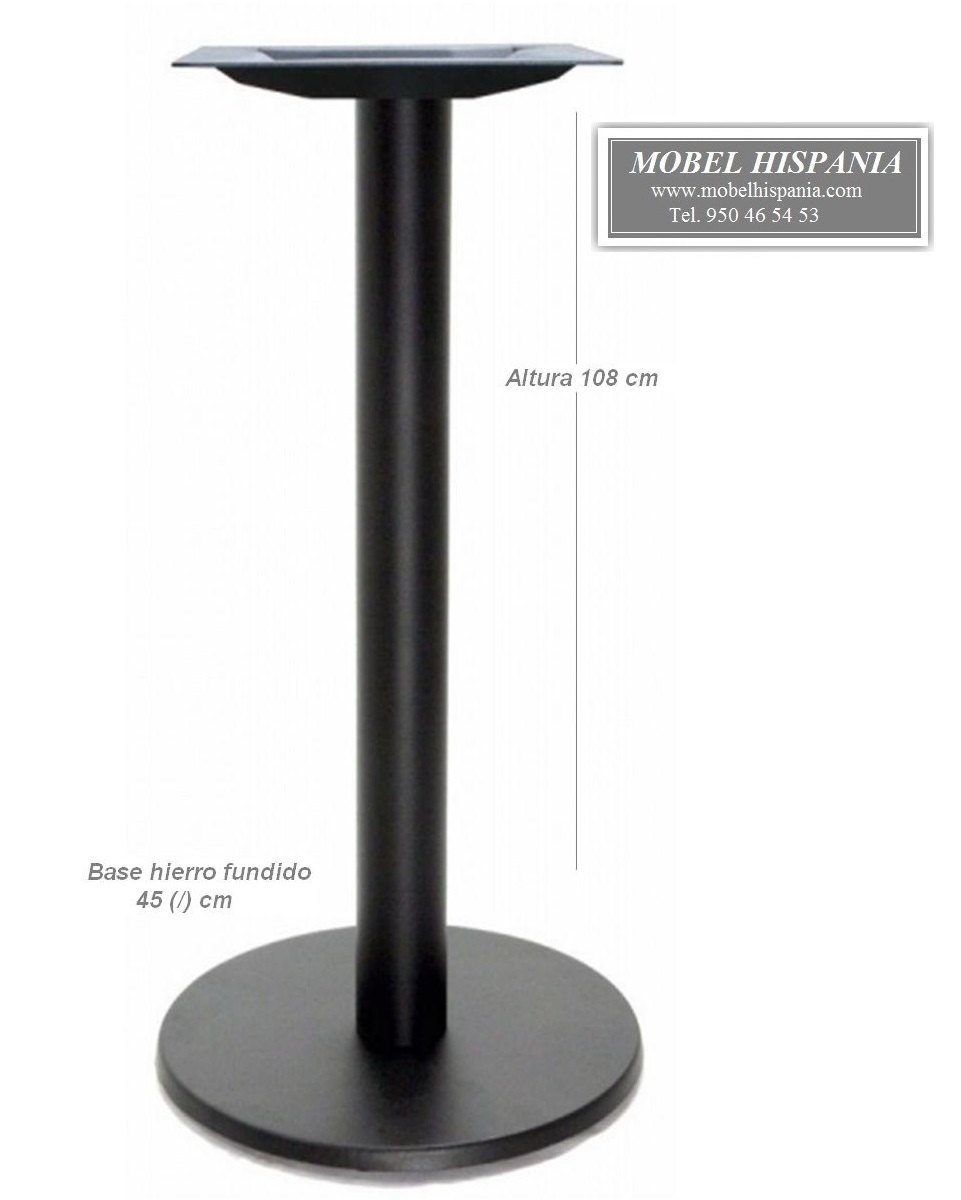 8925 pie mesa fundicion base redonda negro hosteleria 04