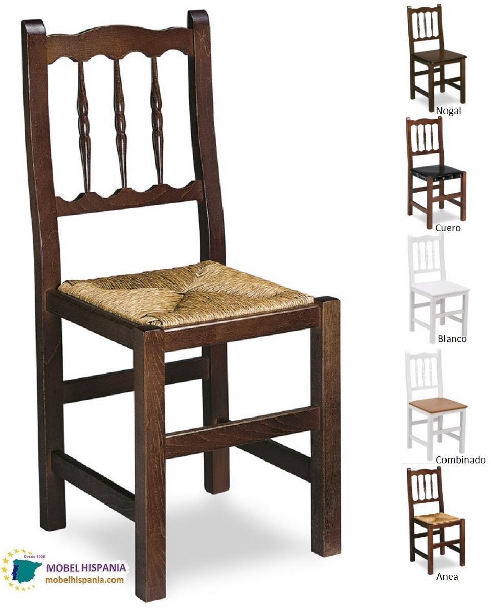 10 silla madera asiento anea 2