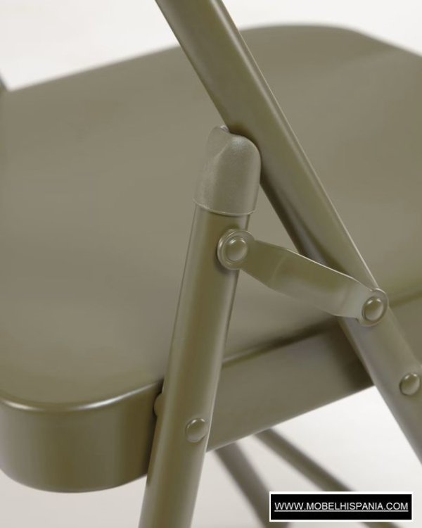Aidana silla acero plegable amarillow 06 3