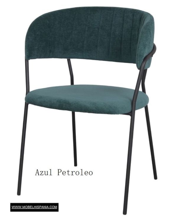 Dames sillon azul petroleo 2