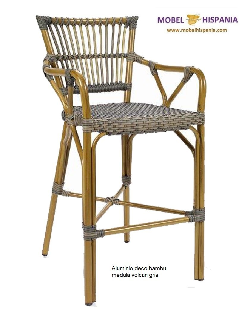 Polinesia sillon brazos aluminio bambu medula volcan 02 1