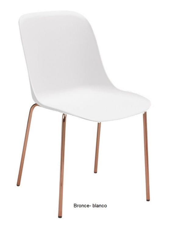 SHELL silla dorado negro 08