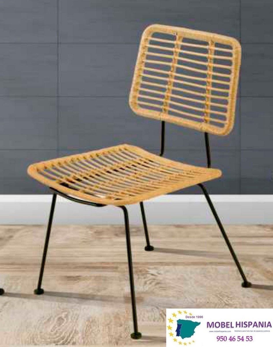5721 silla metal galvanizada wicker sintetico 2