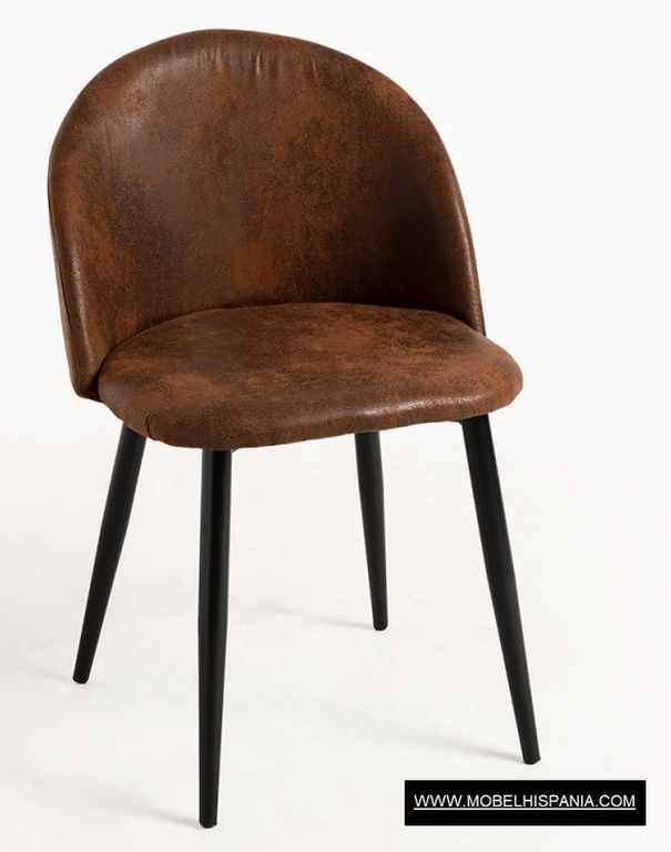 Black Hill Polipiel silla marron 14