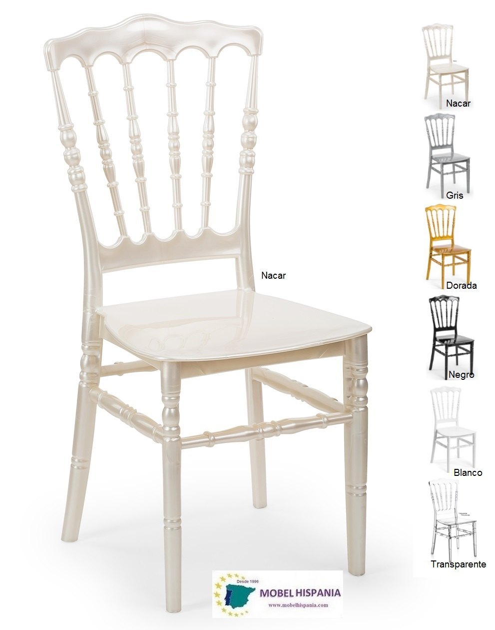 Napoleon transparente silla eventos 04 1