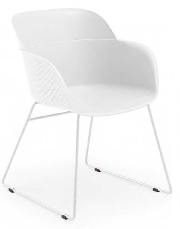 SHELL sillon patin pintado blanco 02 1