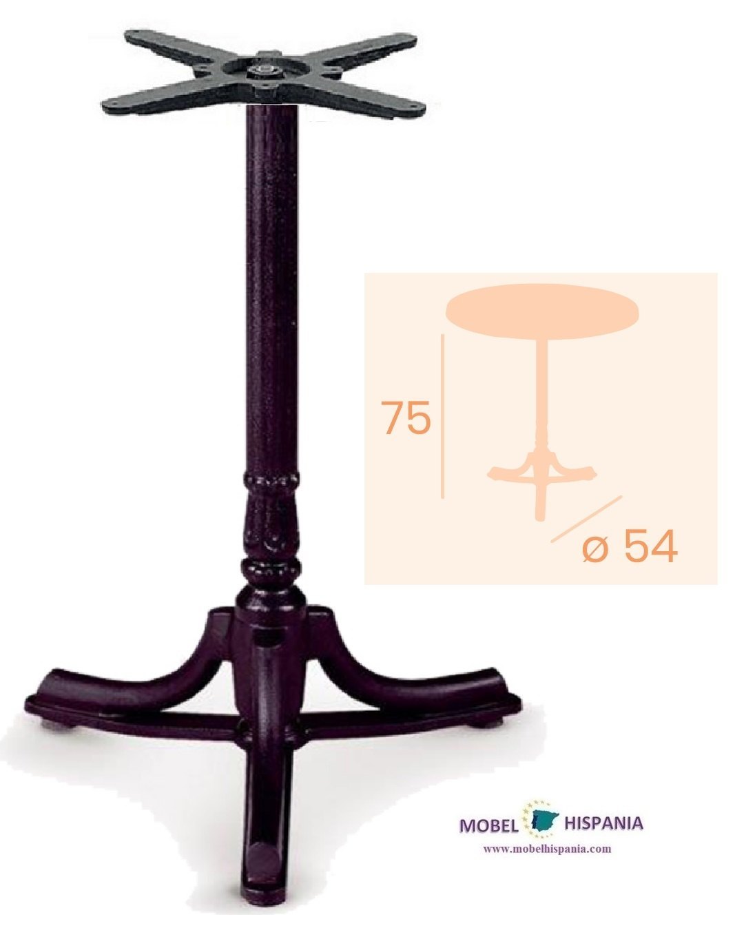 8003 mesa fundicion hierro tapa werzalit travertino 09