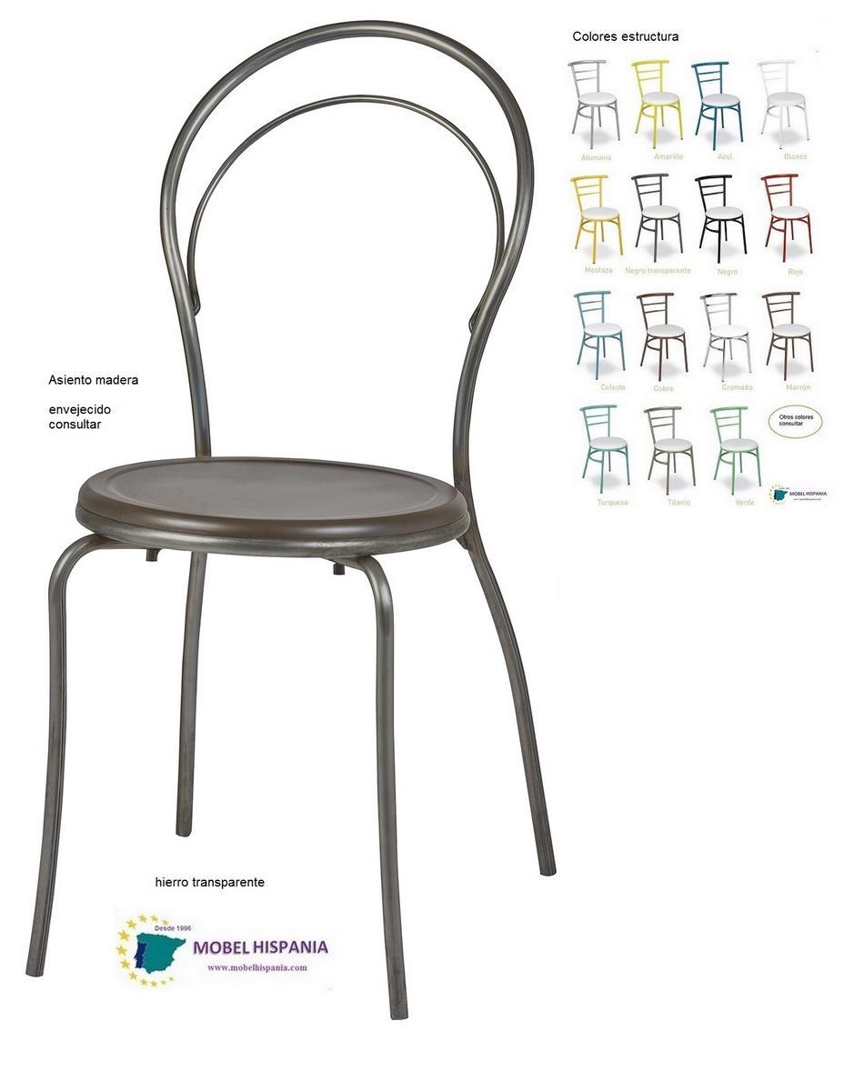 1008 silla negro transparente