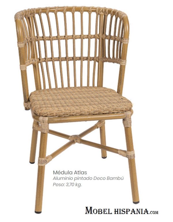 4093 Silla aluminio bambu 3 1