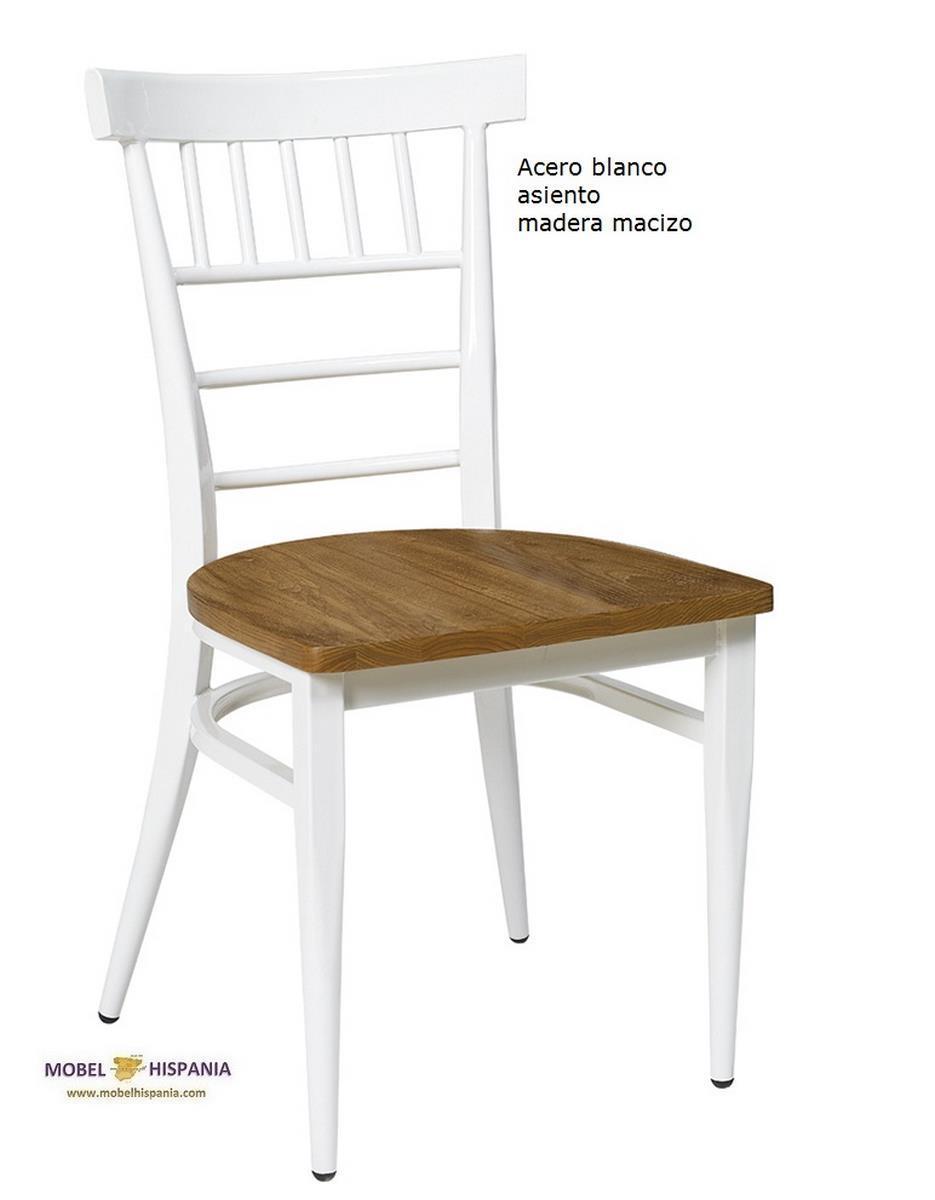 152 Silla negro asiento tapizado indiana 04 1