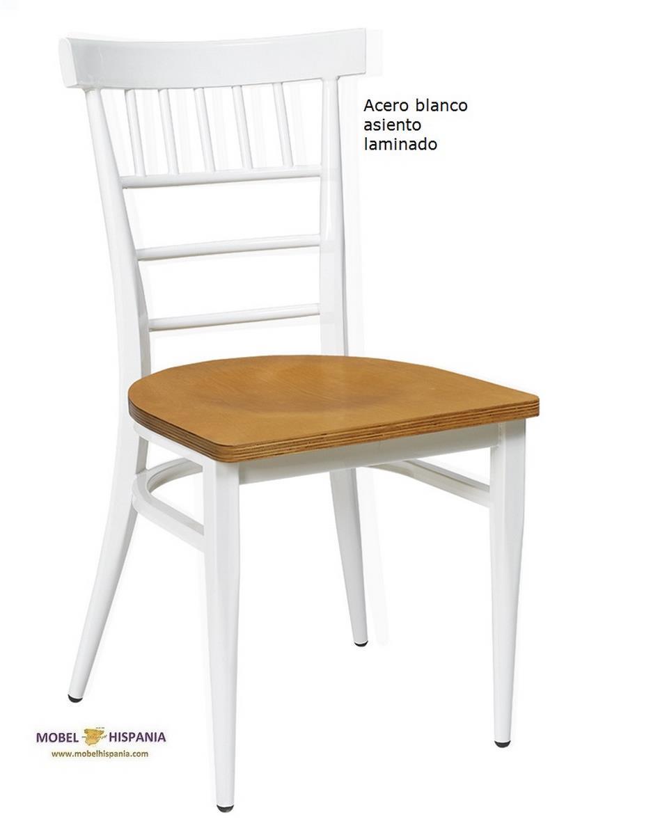 152 Silla negro asiento tapizado indiana 05 1