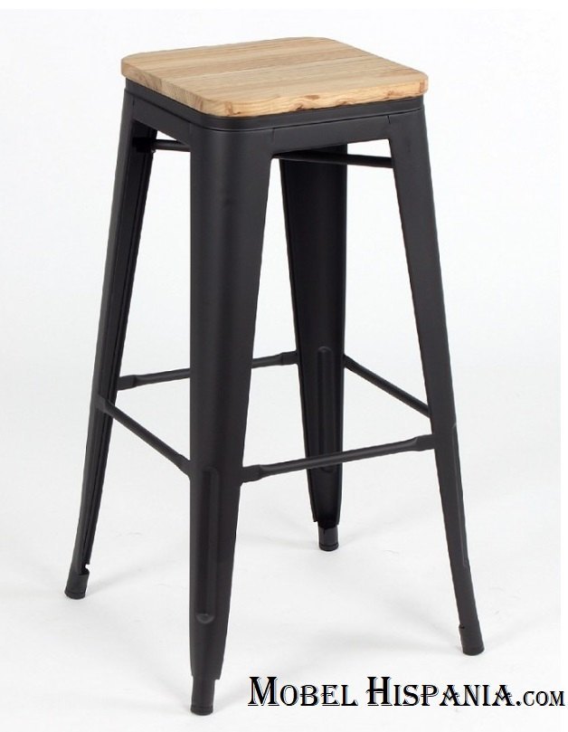 INDIANA-taburete-negro_10 INDIANA taburete negro 10
