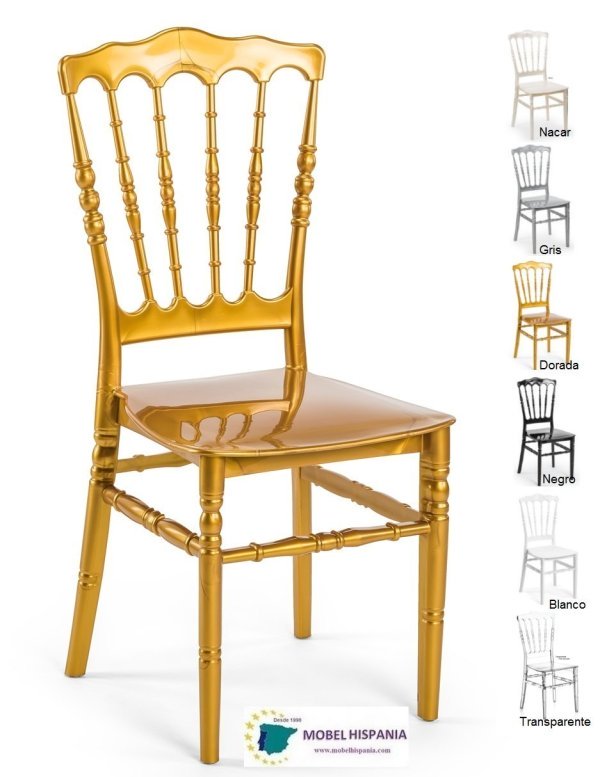 Napoleon gris silla eventos 02 1