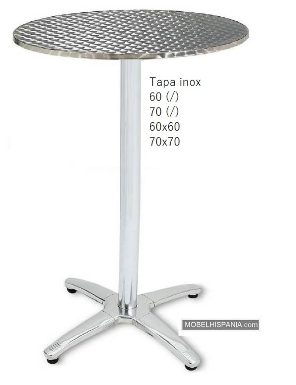 1925 mesa alta inox 1
