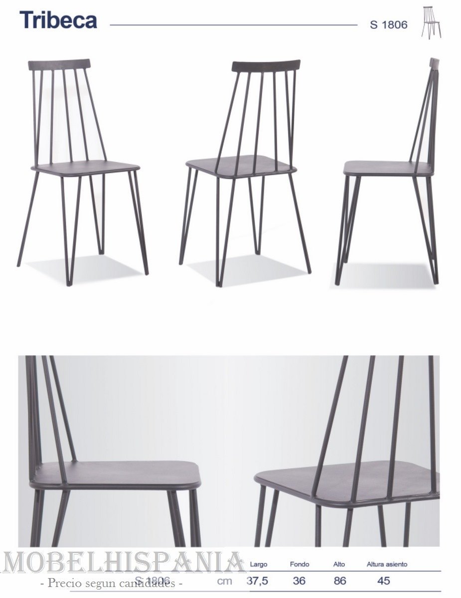 TRIBECA silla industrial metalica 01