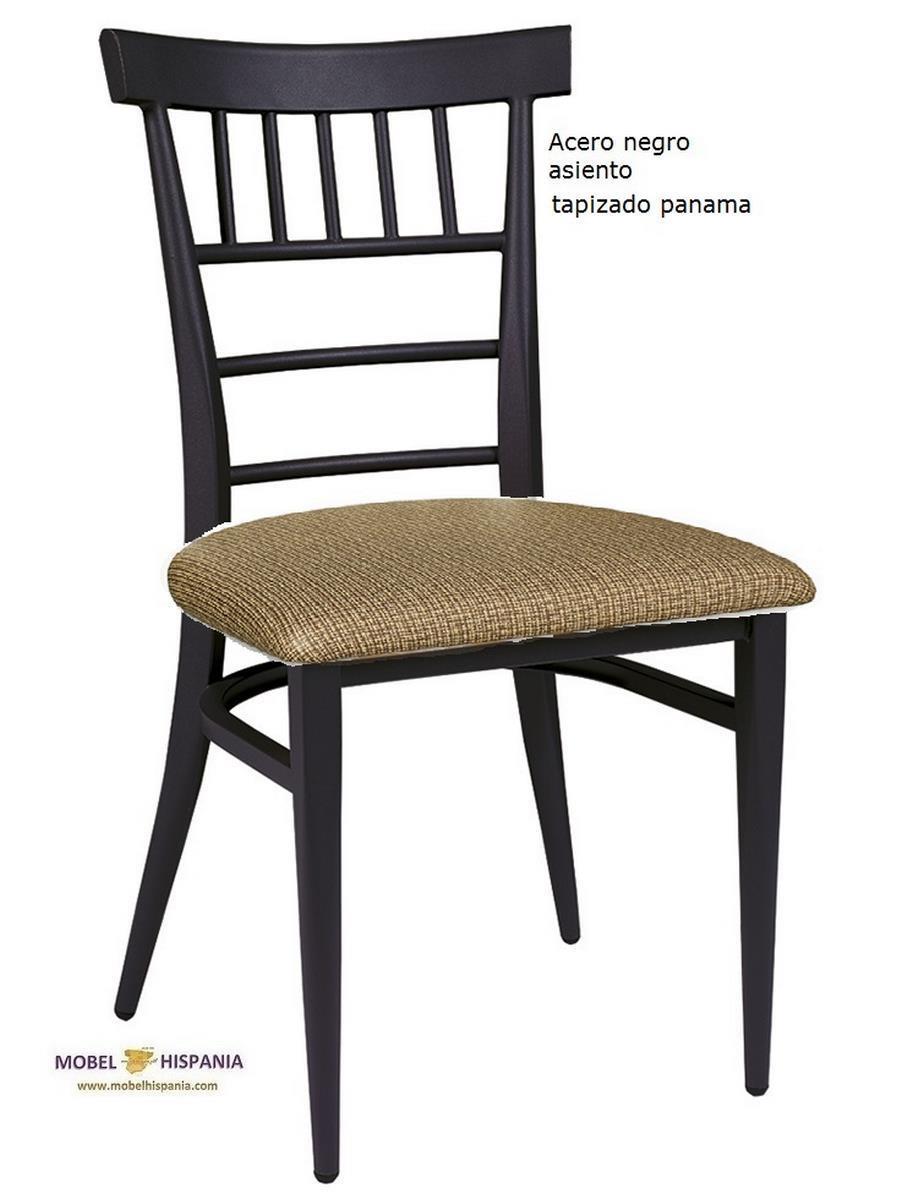 152 Silla metal blanca madera 04 1