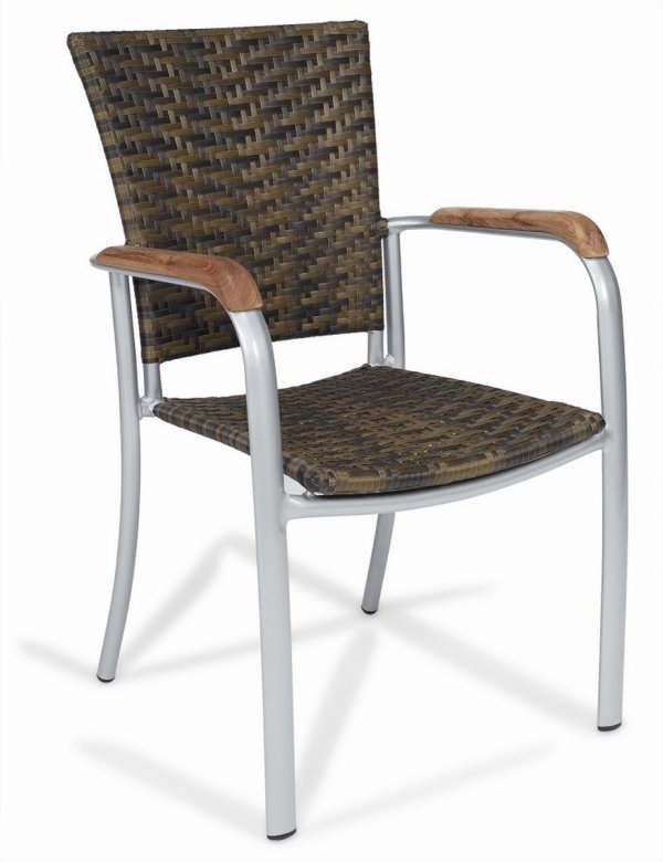 bergamo sillon aluminio medula crema 02