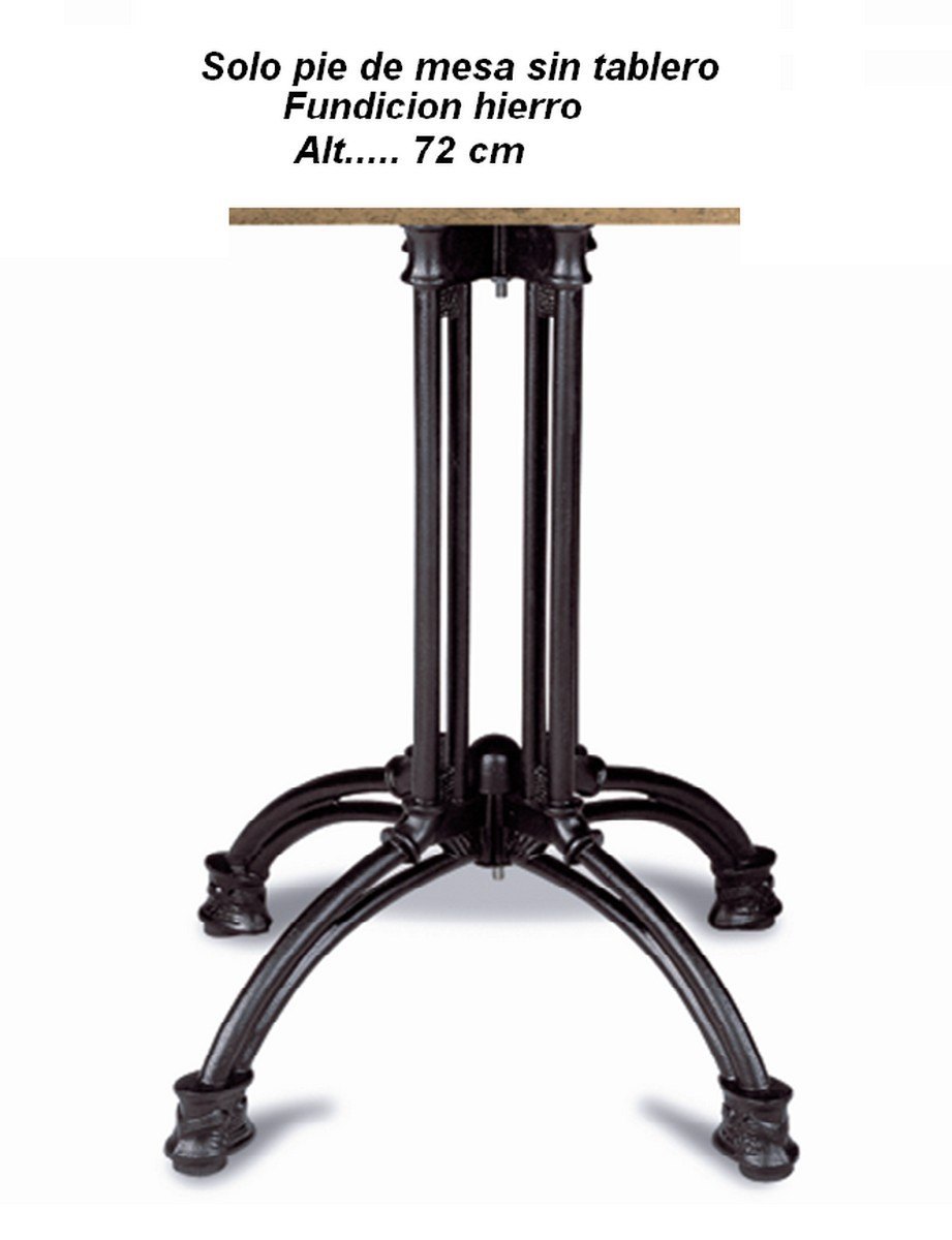 marbella fundicion hierro mesa