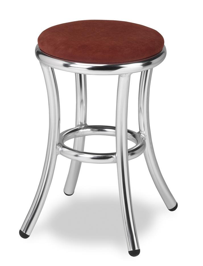 571 Taburete aluminio tapizado 06 1