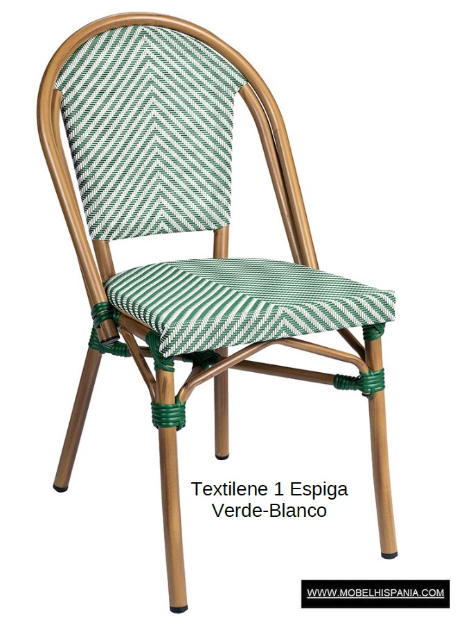 8029 Silla aluminio deco textiline blanco azul 05