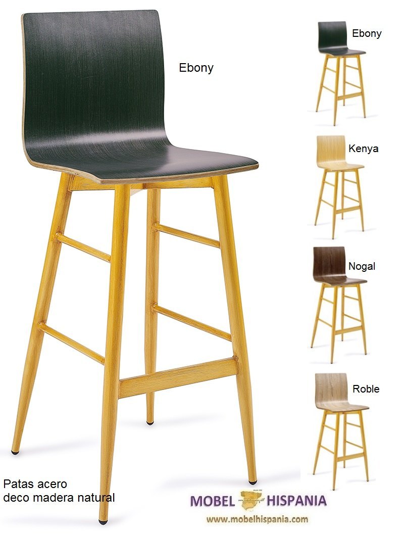 DENVER silla c4 deco madera carcasa ebony 06 1