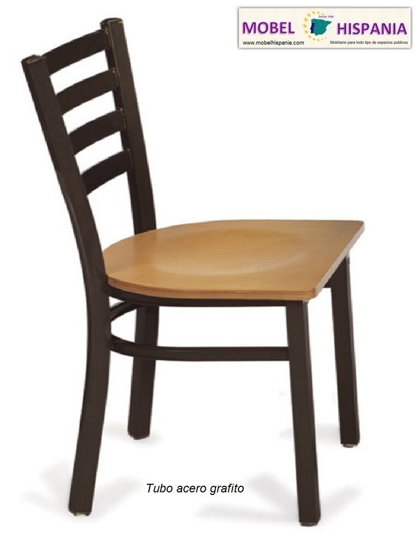 america silla grafito madera 1