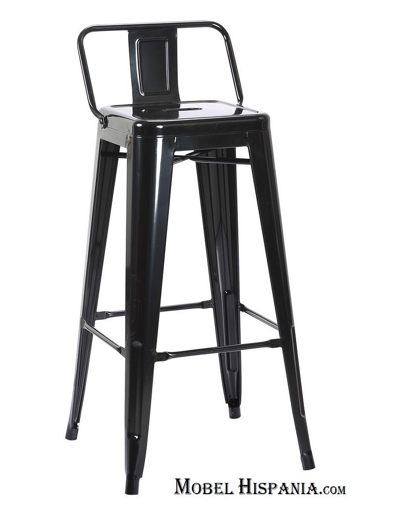 INDIANA taburete negro 09