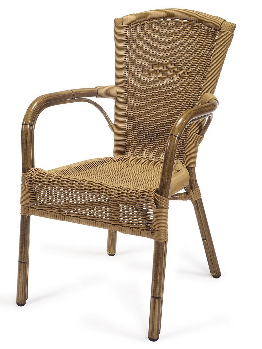 jamaica sillon aluminio deco nogal terrazas