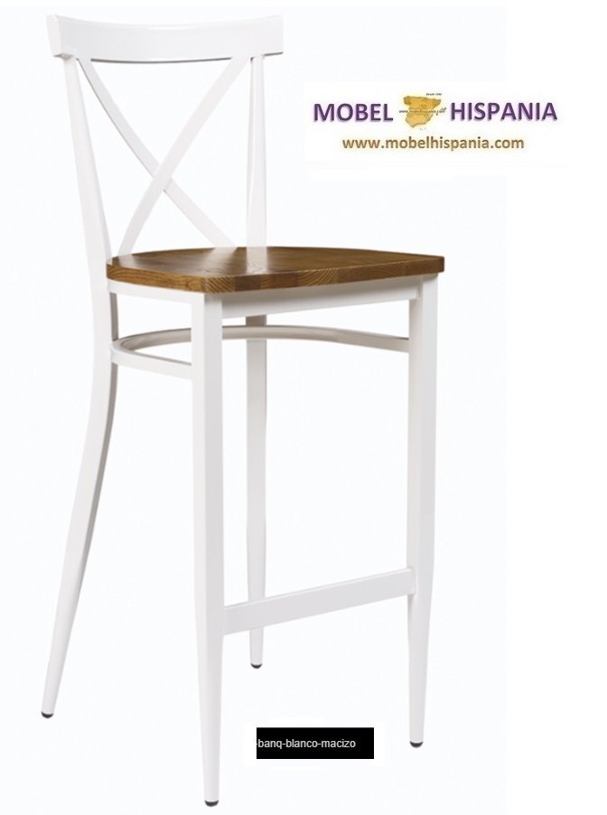 ORLANDO banqueta grafito asiento madera macizo 03