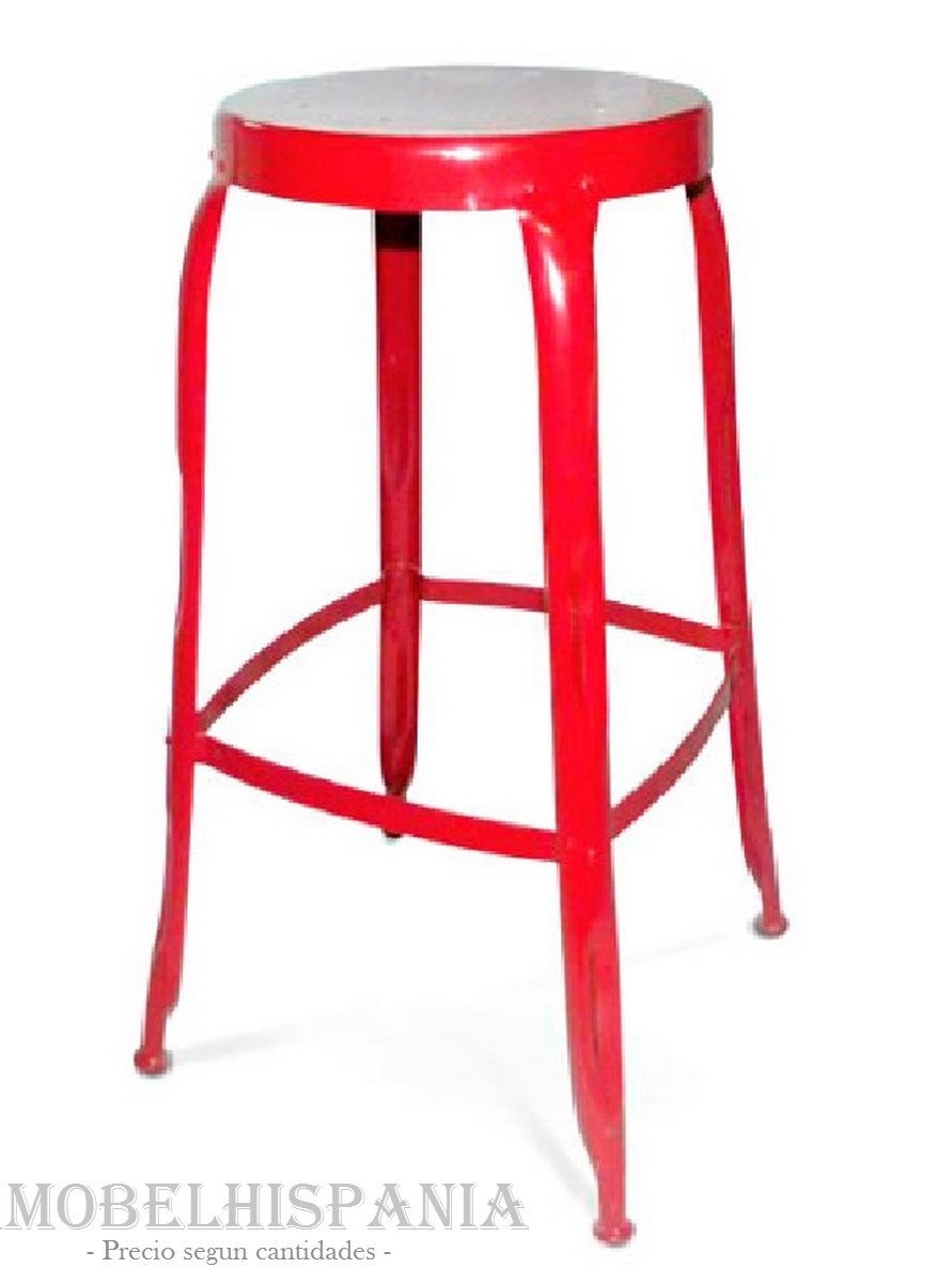Lituania taburete bajo estilo insdustrial chapa 02