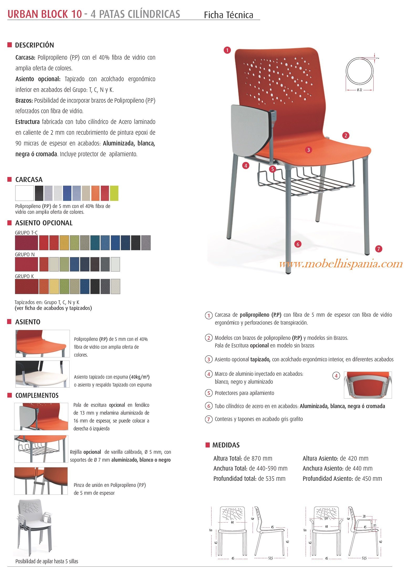 urban silla pala escritura mobel hispania 04 1