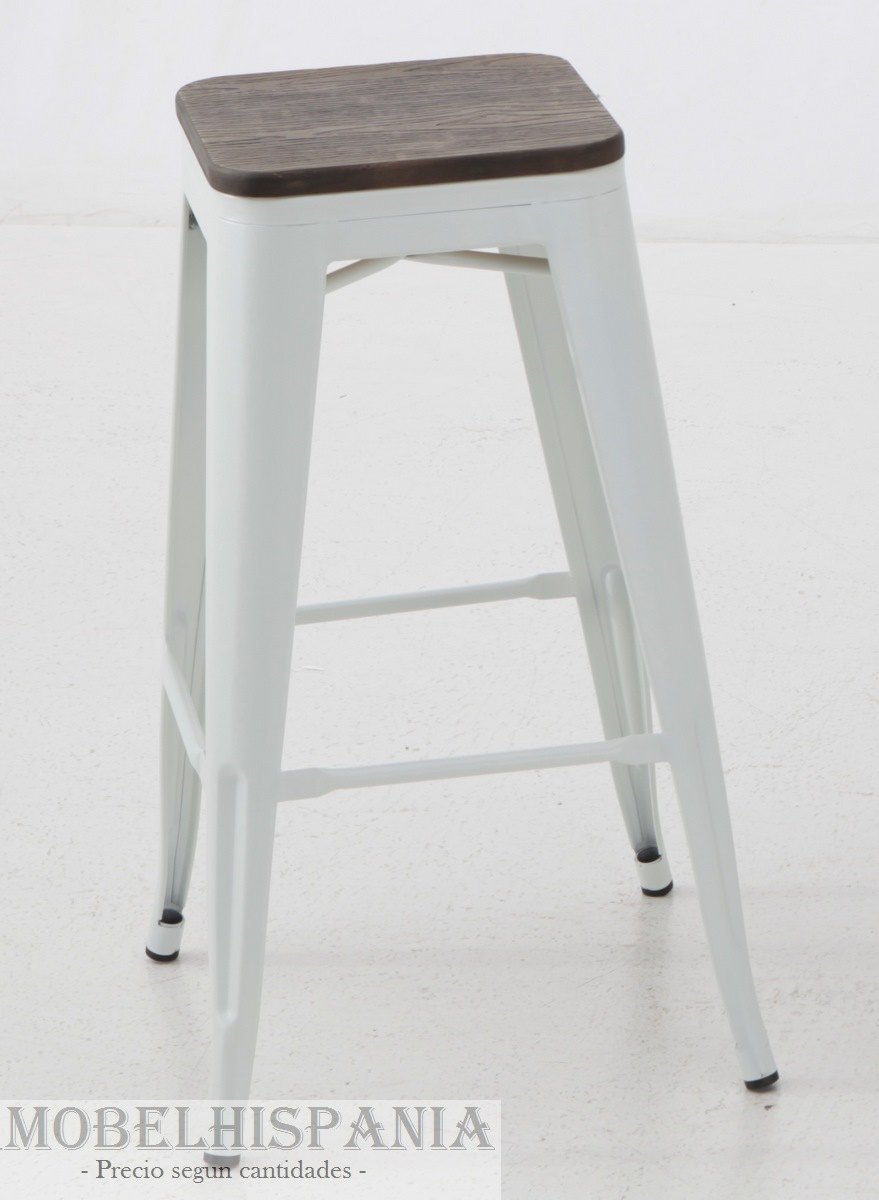 antik taburetes blanco