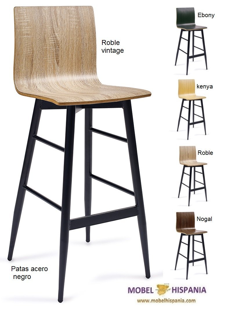 DENVER silla m4 gris roble vintage 06 1