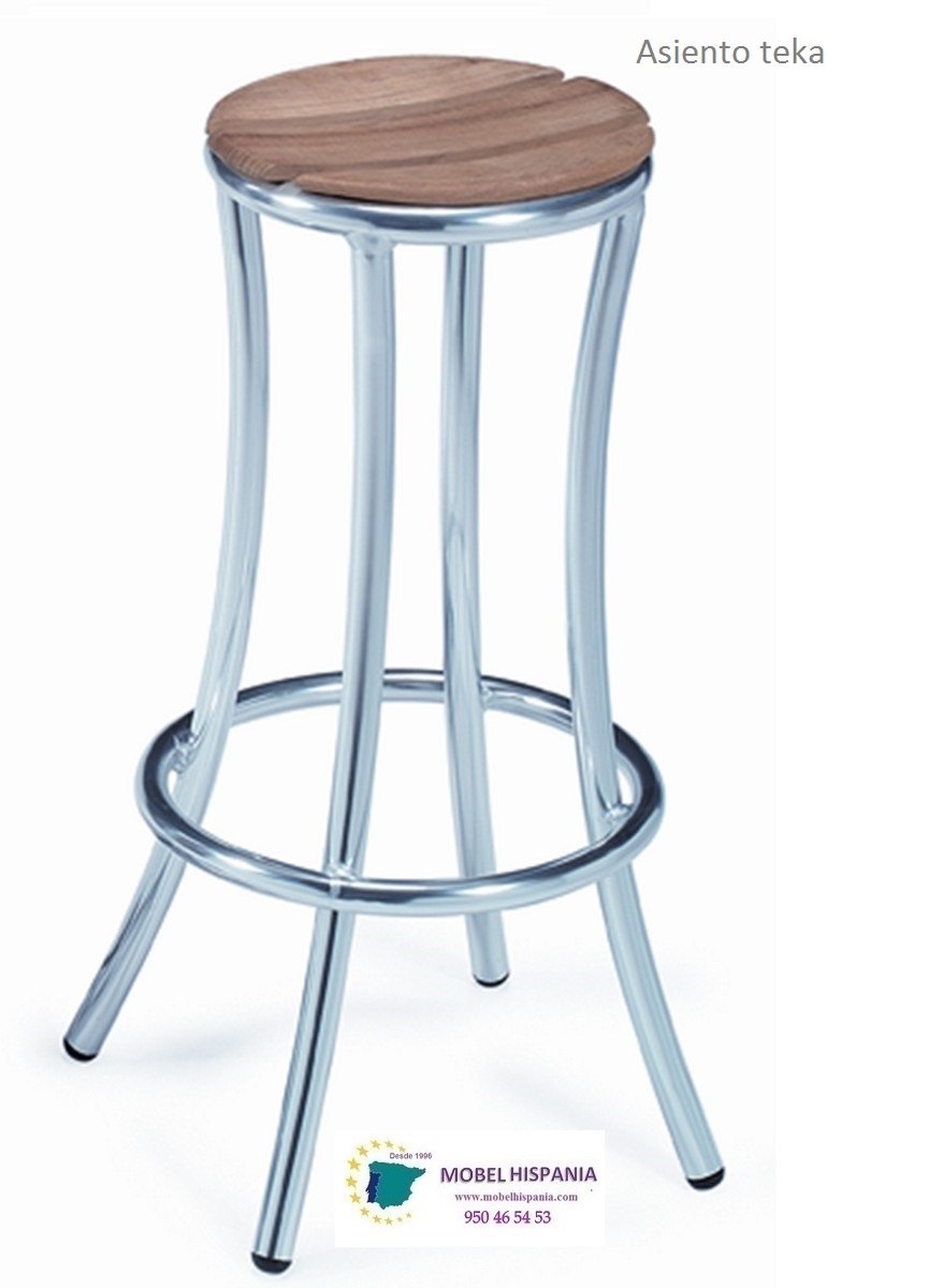 8119 Banqueta Grafito Asiento Tapizado Mostaza 10