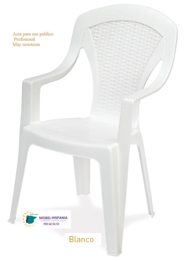 2128 silla resina blanco 1