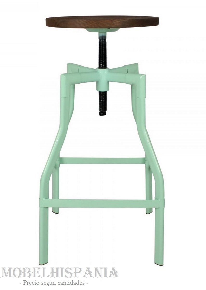 STONER-blanca-Taburete-regulable-industrial_01 STONER blanca Taburete regulable industrial 01